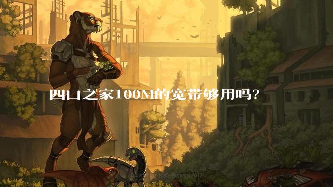 四口之家100M的宽带够用吗？